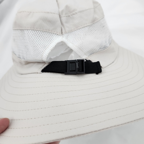Sunshade Mens‎ Convertible Hat One Size Light Khaki Adjustable Lightweight Beach - Picture 3 of 8